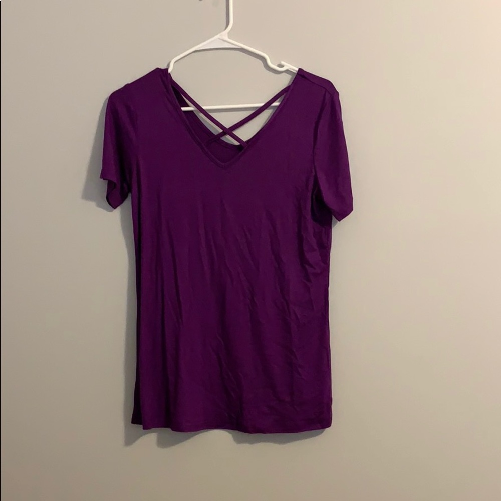Purple top NEVER WORN